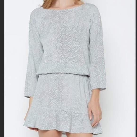 Joie Soft Arryn B Stingray printed mini dress new without tags - Picture 4 of 5